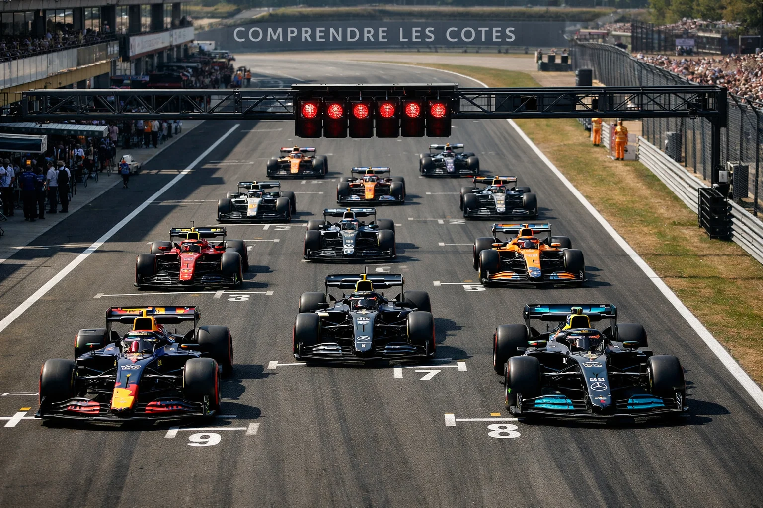 Grille de départ de Grand Prix de Formule 1